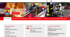 Desktop Screenshot of feuerwehr-darmstadt.de